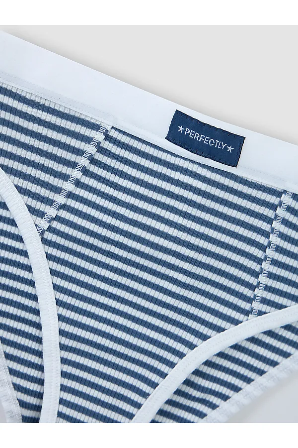 Трусы женские MARK FORMELLE, сине -белая полоска - фото 2