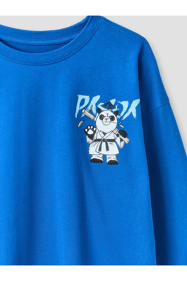 Комплект для мальчиков (джемпер, шорты) MARK FORMELLE, синий +буквы на синем - фото 2