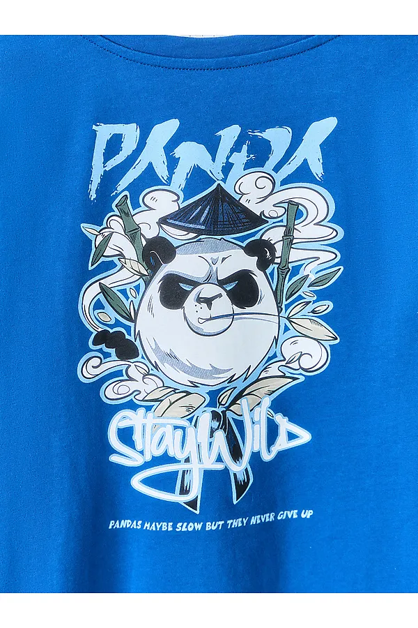 Комплект для мальчиков (джемпер, шорты) MARK FORMELLE, синий +буквы на синем - фото 2