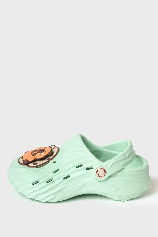 Сабо для девочек PLAYTODAY, светло-зеленый - фото 2