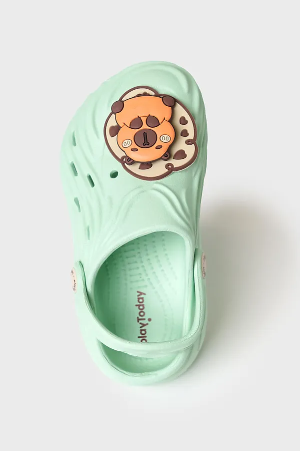 Сабо для девочек PLAYTODAY, светло-зеленый - фото 2