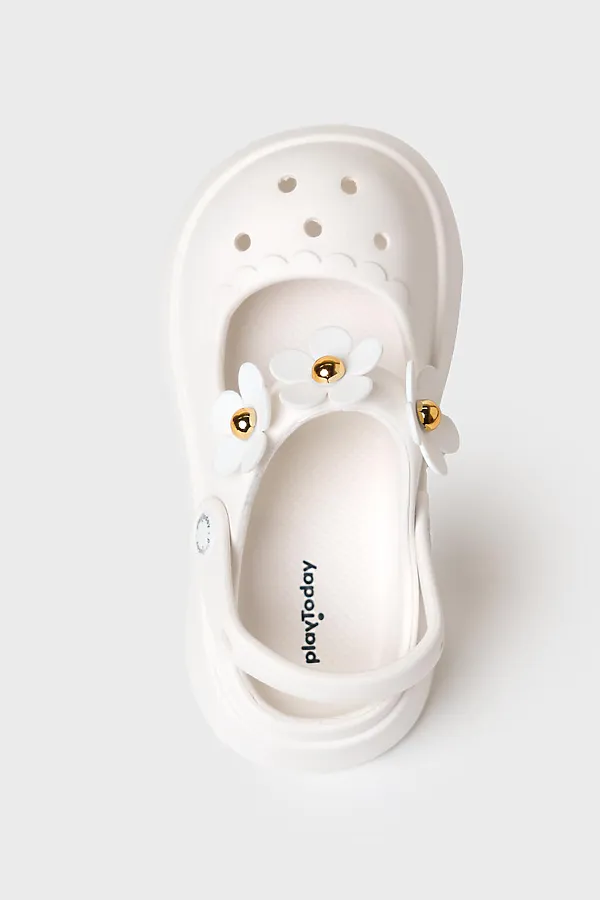 Пантолеты для девочек PLAYTODAY, белый - фото 2