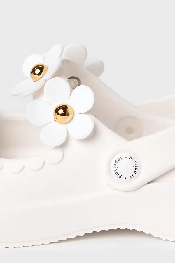 Пантолеты для девочек PLAYTODAY, белый - фото 2