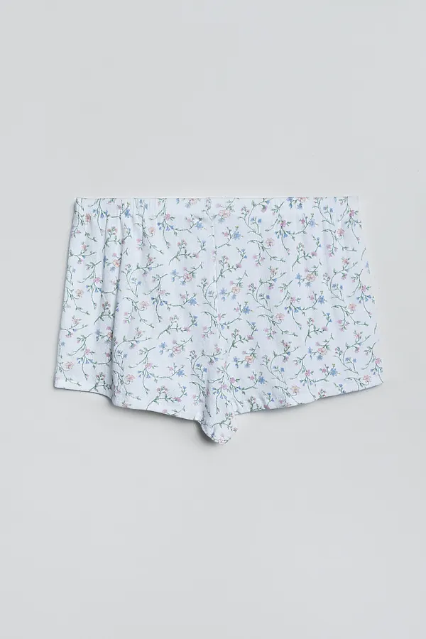 Комплект женский (джемпер, шорты) MARK FORMELLE, цветочки на белом - фото 2