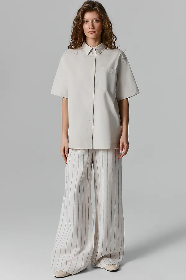 Рубашка женская MARK FORMELLE, льняной - фото 2