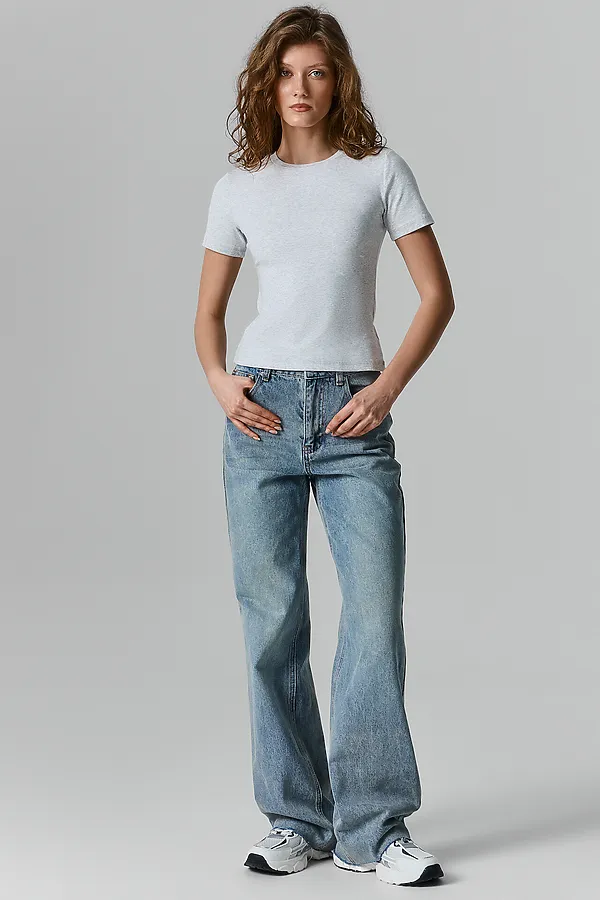 Джемпер женский MARK FORMELLE, св.серый меланж 4306-а - фото 2