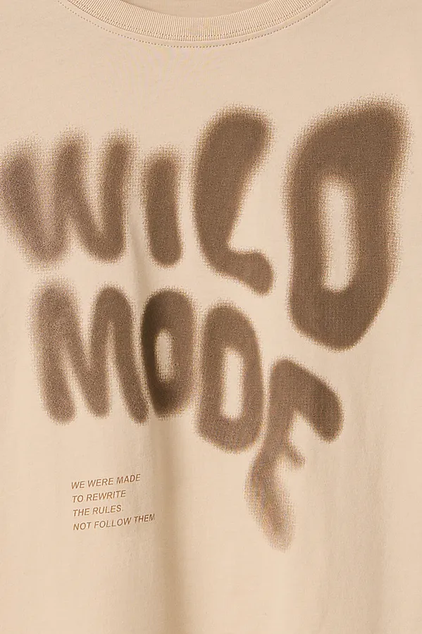 Футболка для мальчиков MARK FORMELLE, туман +печать - фото 2