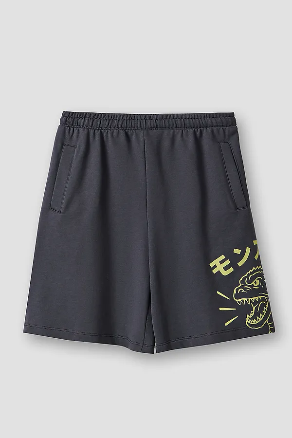 Шорты для мальчиков MARK FORMELLE, графит +печать4 - фото 2