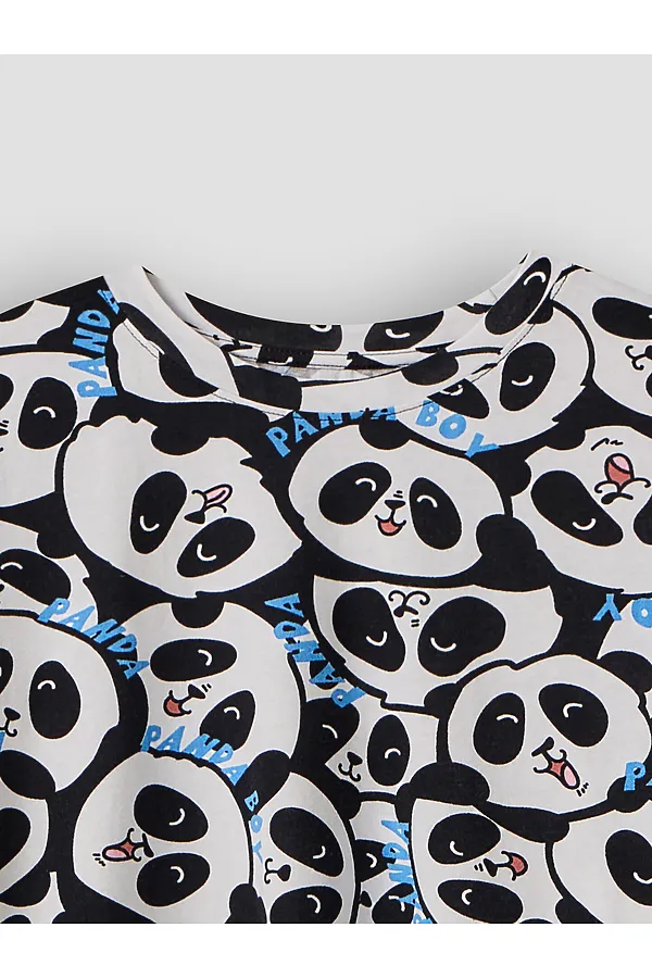 Комплект для мальчиков (джемпер, шорты) MARK FORMELLE, большие панды - фото 2