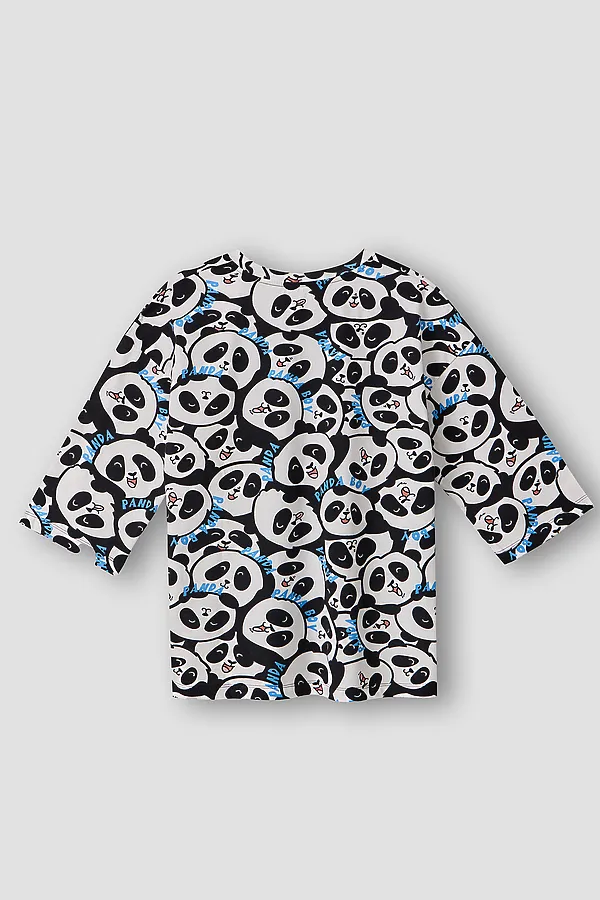 Комплект для мальчиков (джемпер, шорты) MARK FORMELLE, большие панды - фото 2