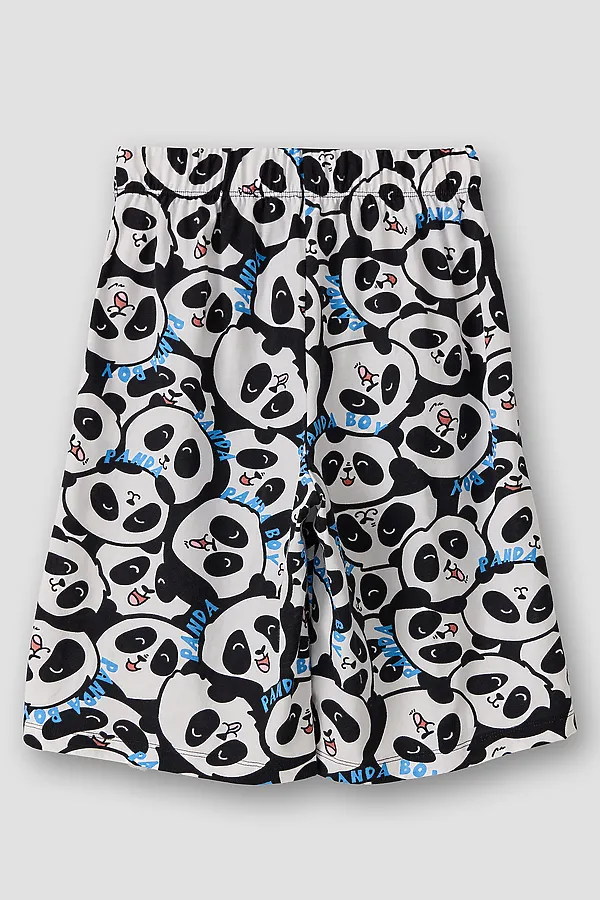 Комплект для мальчиков (джемпер, шорты) MARK FORMELLE, большие панды - фото 2