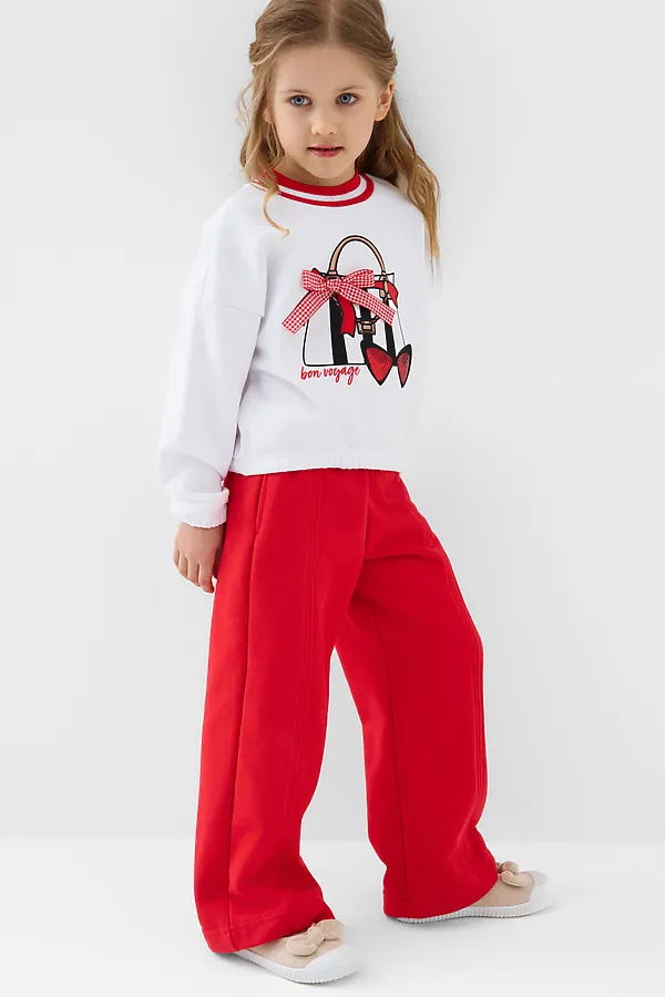 Брюки PLAYTODAY, красный - фото 2