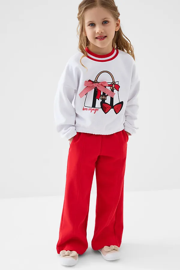 Брюки PLAYTODAY, красный - фото 2