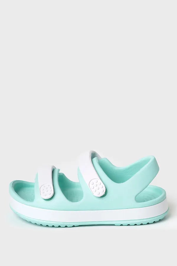 Пантолеты для девочек PLAYTODAY, светло-зеленый,молочный - фото 2