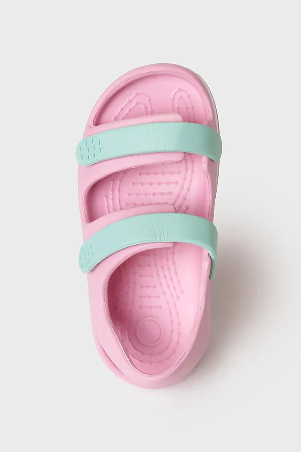 Пантолеты для девочек PLAYTODAY, розовый,светло-зеленый - фото 2