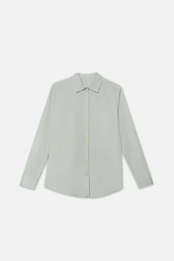 Рубашка женская MARK FORMELLE, полоска на морозной мяте - фото 2