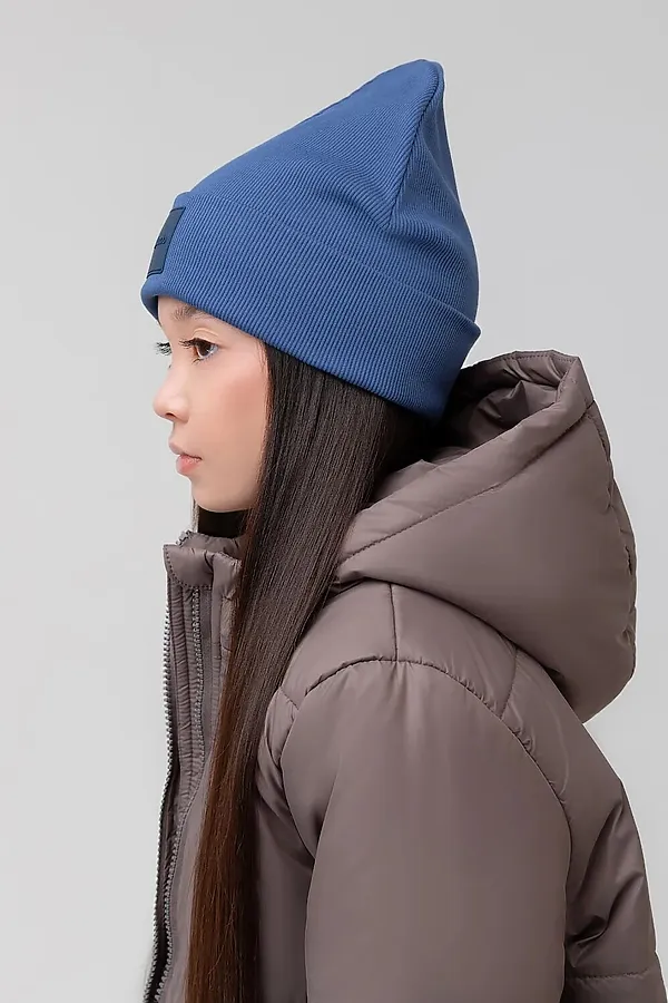 Шапка BODO, джинсовый - фото 2