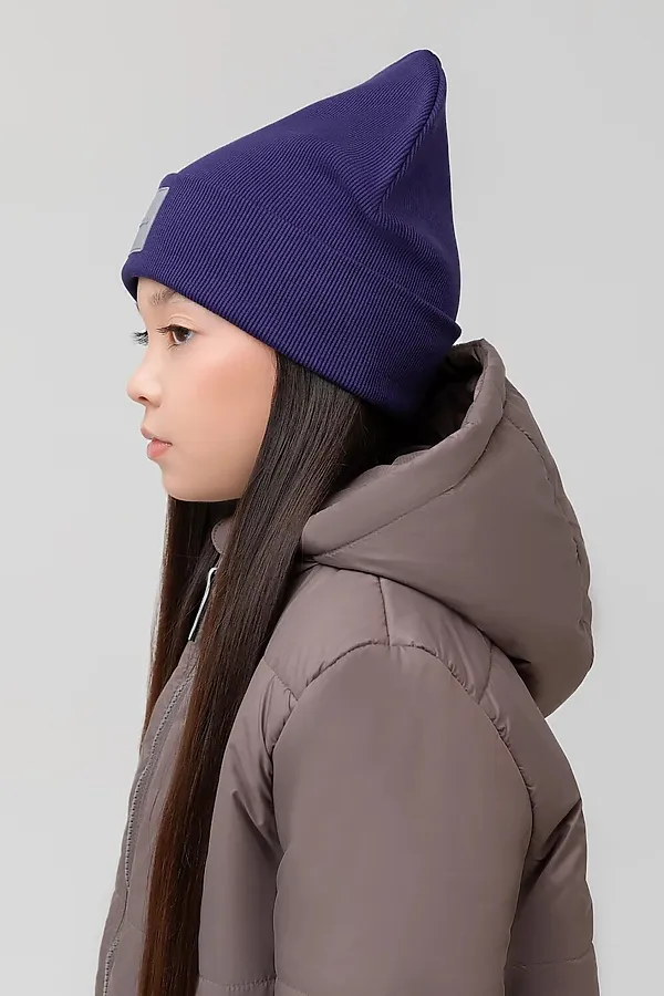 Шапка BODO, баклажановый - фото 2