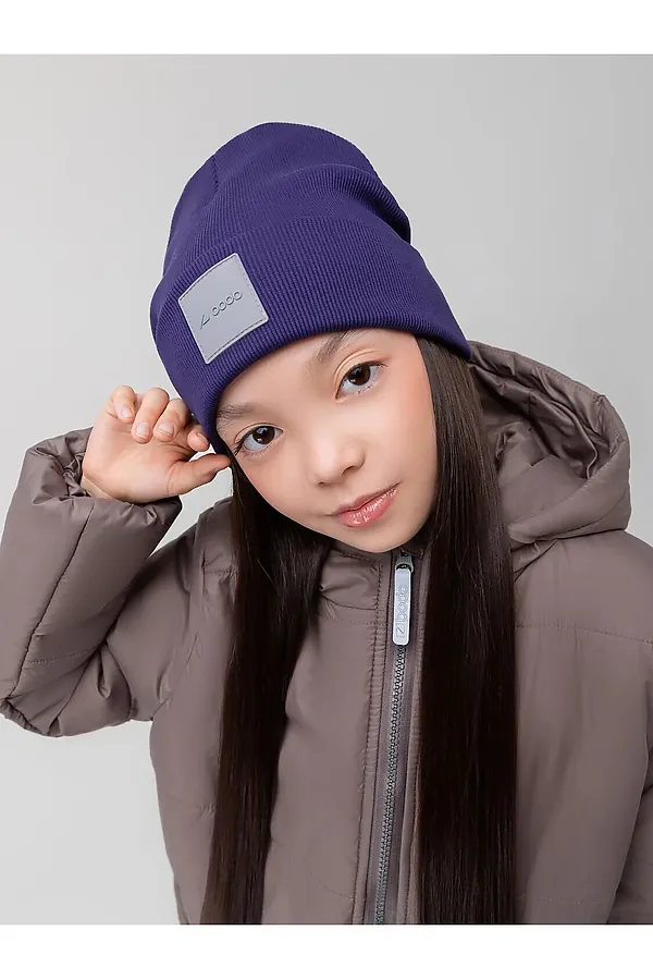 Шапка BODO, баклажановый - фото 2