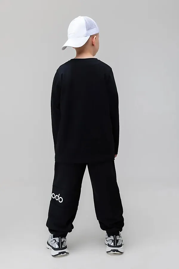 Брюки BODO, черный (белый) - фото 2