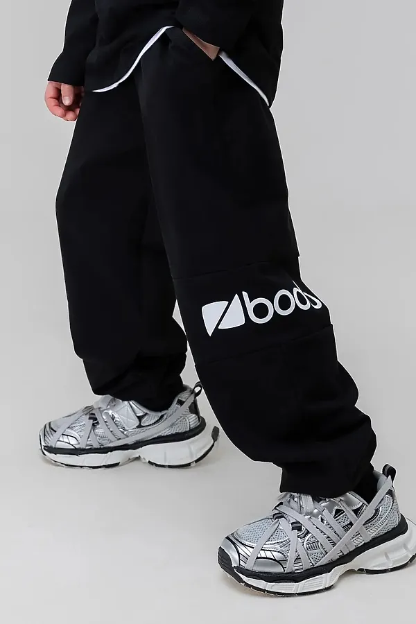 Брюки BODO, черный (белый) - фото 2