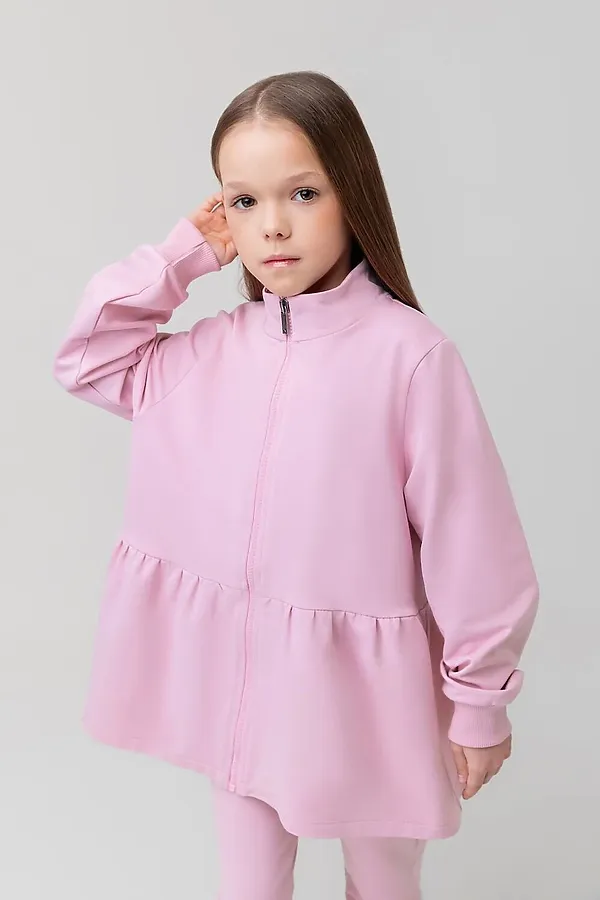 Костюм с баской BODO-S, розовый - фото 2