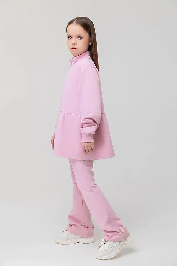 Костюм с баской BODO-S, розовый - фото 2