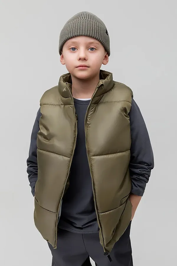 Жилет BODO, темный хаки - фото 2