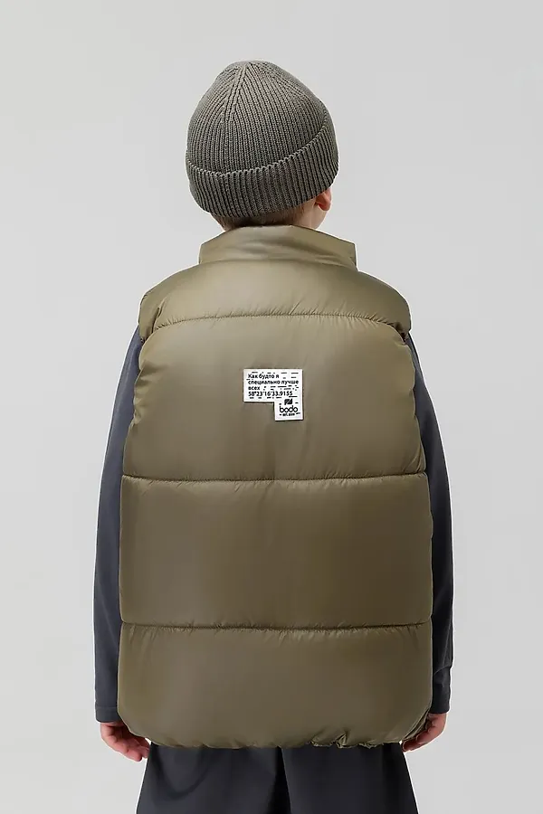 Жилет BODO, темный хаки - фото 2