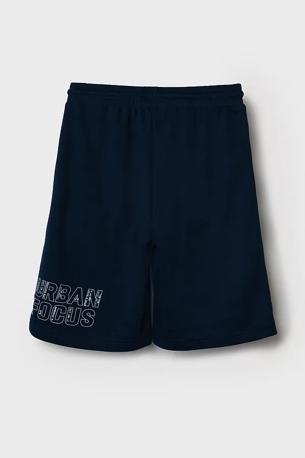Шорты трикотажные для мальчиков PLAYTODAY, тёмно-синий,белый,голубой - фото 2