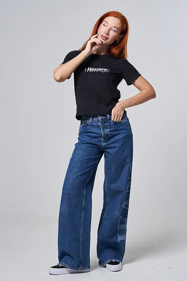 Футболка 7502 НАТАЛИ, черный винтаж+бабочка - фото 2