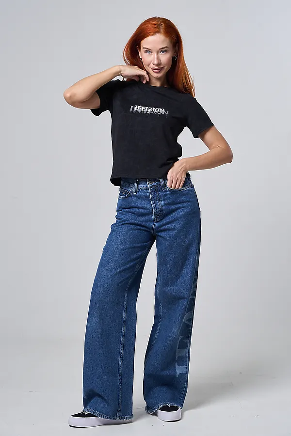 Футболка 7502 НАТАЛИ, черный винтаж+бабочка - фото 2