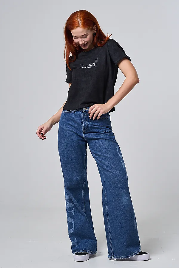 Футболка 7502 НАТАЛИ, черный винтаж+крылья - фото 2