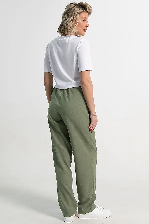 Брюки LADY TAIGA, оливка - фото 2