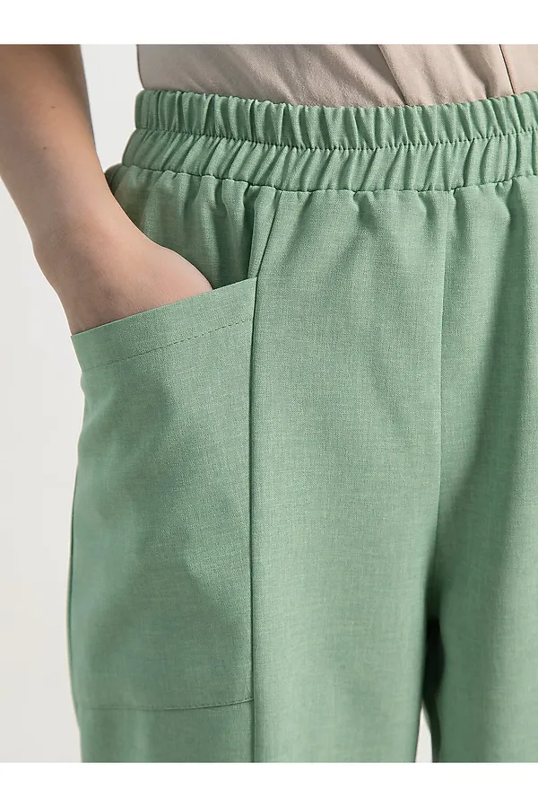 Брюки Кения LADY TAIGA, фисташка - фото 2