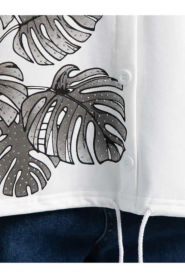 Блуза Экзотика LADY TAIGA, белая - фото 2