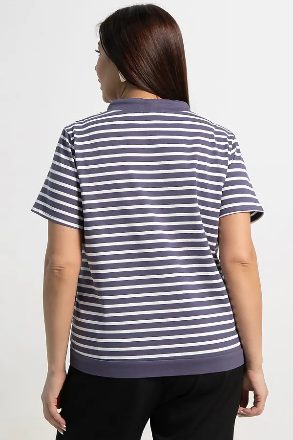 Блуза Лила LADY TAIGA, фиолетовая - фото 2