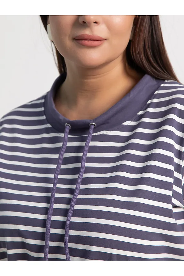 Блуза Лила LADY TAIGA, фиолетовая - фото 2