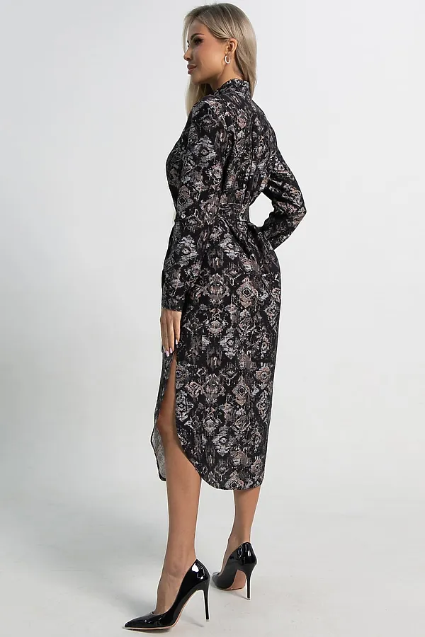 Платье-рубашка Долли LADY TAIGA, разноцветное - фото 2