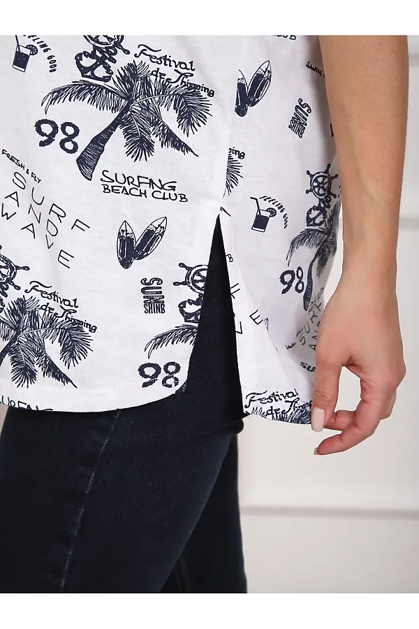 Рубашка 5005 НАТАЛИ, белый - фото 2