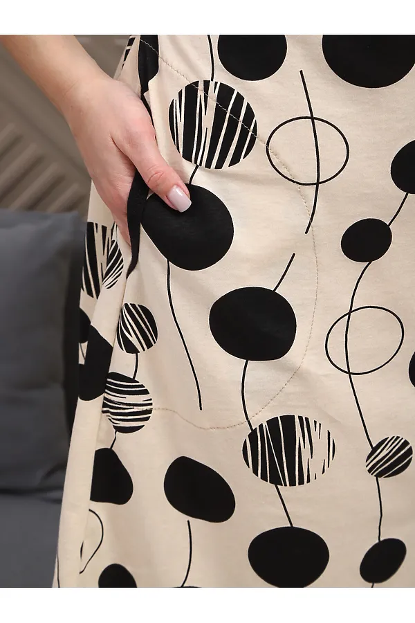 Халат 5003 НАТАЛИ, белый - фото 2