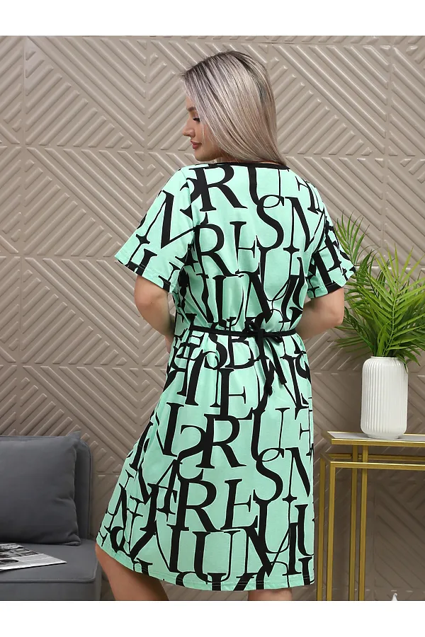 Халат 5003 НАТАЛИ, ментоловый - фото 2