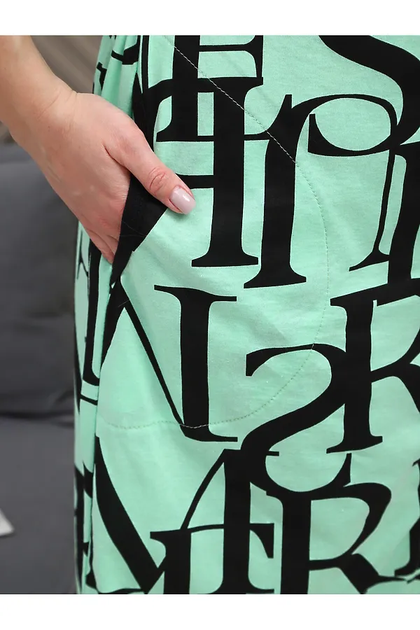 Халат 5003 НАТАЛИ, ментоловый - фото 2