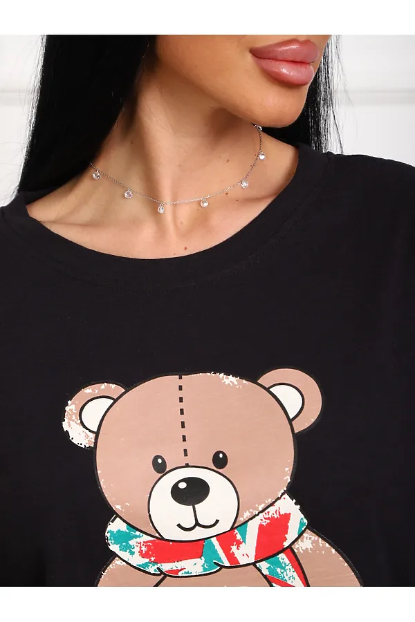 Пижама с брюками 5002 НАТАЛИ, красный - фото 2