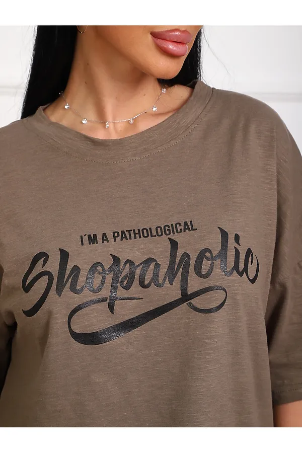 Футболка 5001 НАТАЛИ, коричневый - фото 2