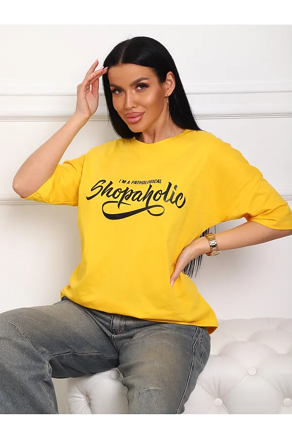 Футболка 5001 НАТАЛИ, желтый - фото 2