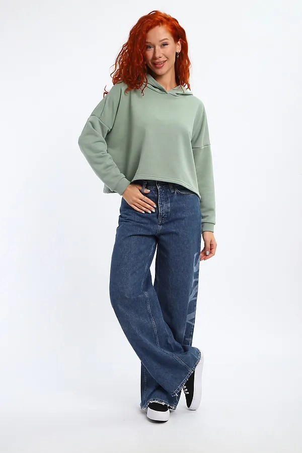 Толстовка 85559 НАТАЛИ, оливковый - фото 2