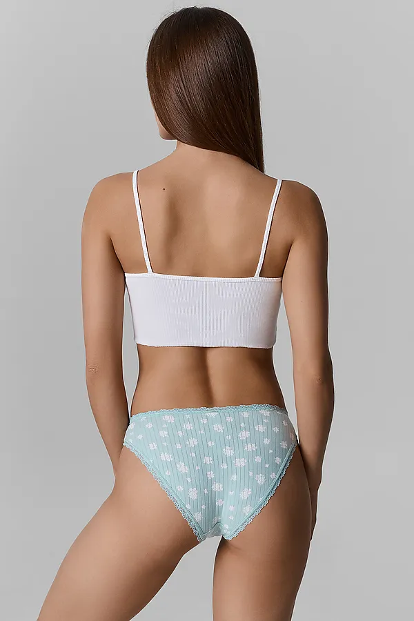 Трусы женские MARK FORMELLE, цветы на мятном - фото 2