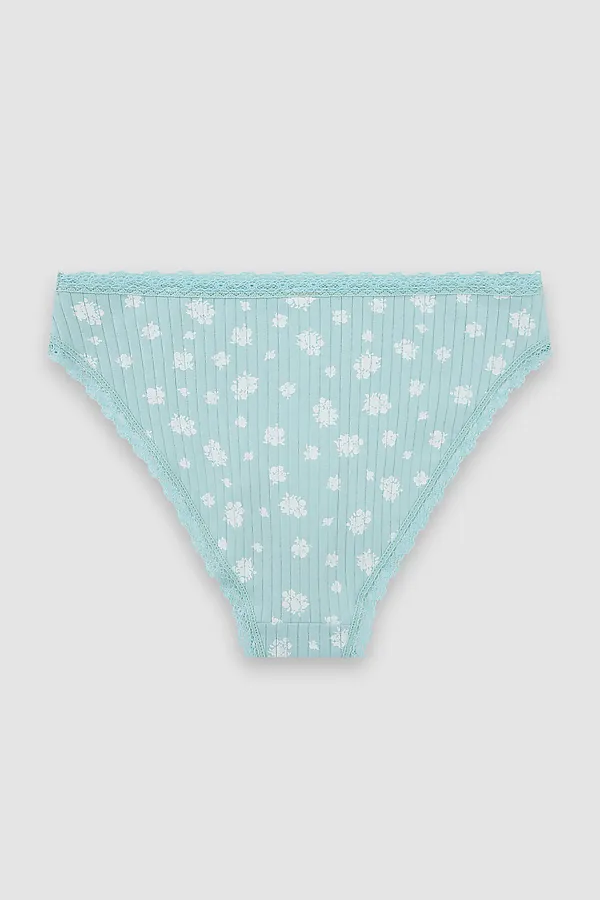Трусы женские MARK FORMELLE, цветы на мятном - фото 2