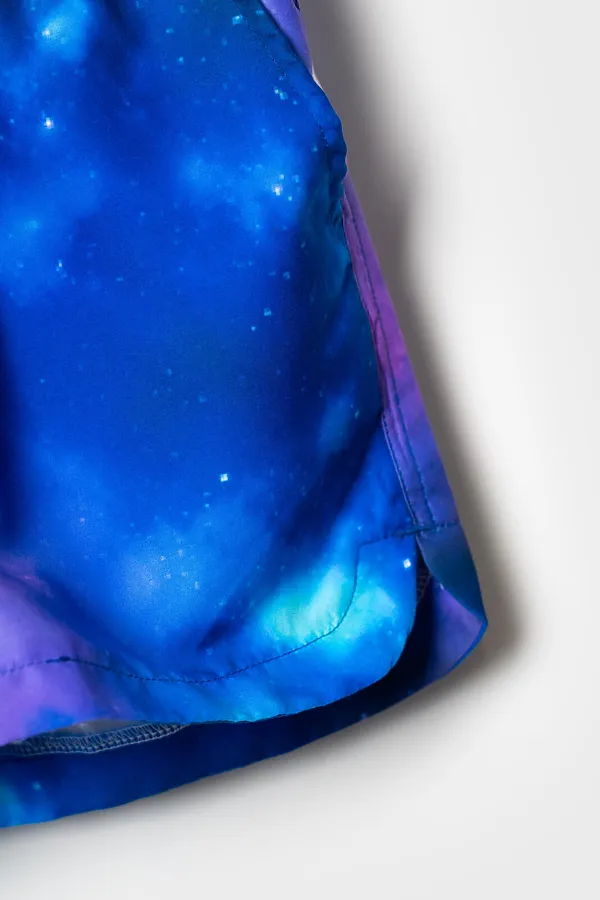 Шорты текстильные пляжные для девочек PLAYTODAY, разноцветный - фото 2